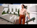 Diana Prince Beautiful In Tight Brown Slacks A Beige Blouse 1080P BD