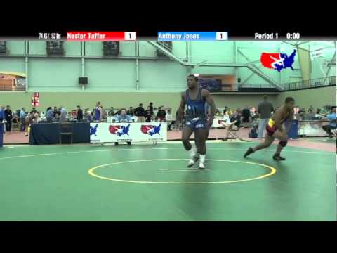University Nat`ls FS  74 KG / 163 lbs: Nestor Taffer vs. Anthony Jones