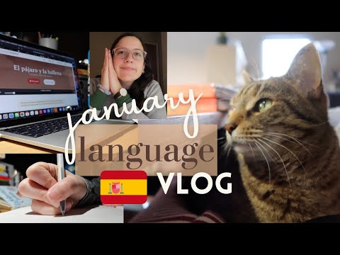 spanish study vlog 🌅 comprehensible input, listening practice, language learning