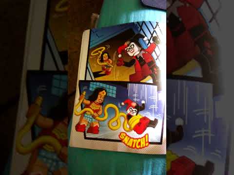 Catch the crooks,  DC superheroes comics, phonics book