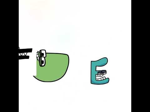 trying to remake alphabet lore on capcut