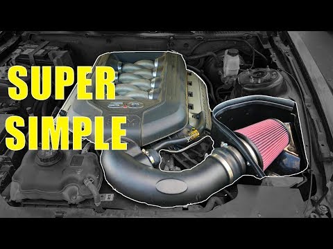 How to Install an Airaid Cold Air Intake on a 2011-2014 Mustang GT