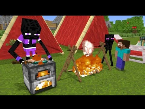 Monster School: Memorable Picnic Funny Minecraft Animation