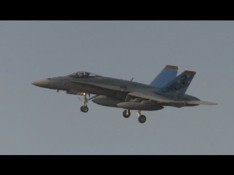 Operation Pitch Black 2012 Aug 01-02 Military jets approaching Darwin .mp4