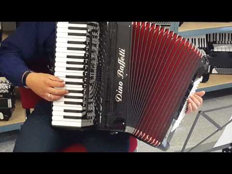 Akkordeon Dino Baffetti Professional IB, 5 Chöre Diskant & Bass Video Klangprobe