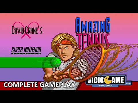 🎮 Amazing Tennis (Super Nintendo) Complete Gameplay
