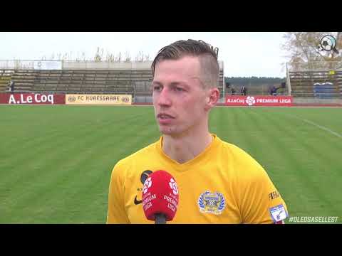 Premium liiga 25. voor: FC Kuressaare - Tallinna FC Flora 0:4 (0:1) Märten Pajunurm intervjuu