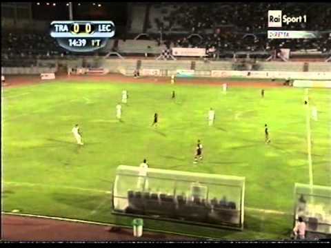 Trapani-LECCE 0 a 1 del 22 ottobre 2012 (telecronaca primo tempo)