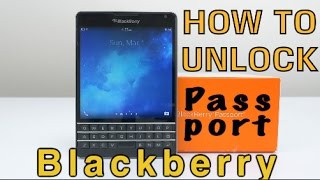 How to Unlock Blackberry Passport for EVERY Carrier (Rogers, AT&T, Orange, T-Mobile, ETC )
