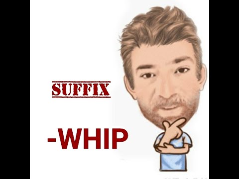 English Tutor Nick P Suffix (55)  -whip