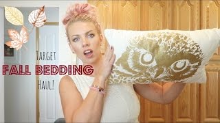 Target FALL BEDDING Haul!
