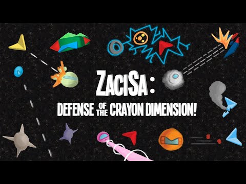 ZaciSa: Defense of the Crayon Dimension! - Steam - Gameplay Trailer thumbnail