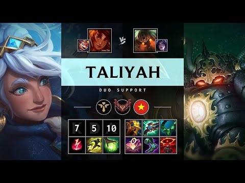 Taliyah Support vs Nautilus - VN Grandmaster Patch 25.08