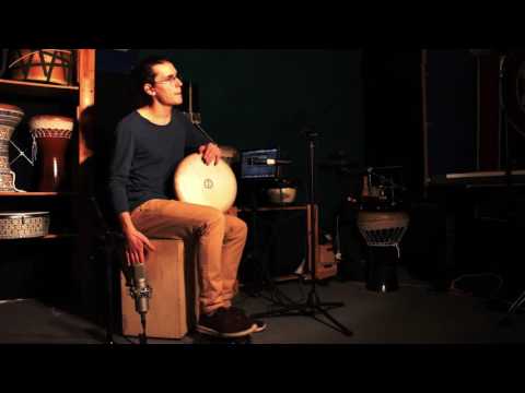 Solo on cajon and clay darbuka - Simon Tressin