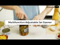 Abrebotes Regulable Multifunción de Tarros, Latas y Botellas Tapof InnovaGoods