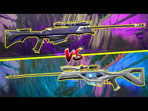 REAVER OPERATOR VS ION OPERATOR - VALORANT OPERATOR SKINS