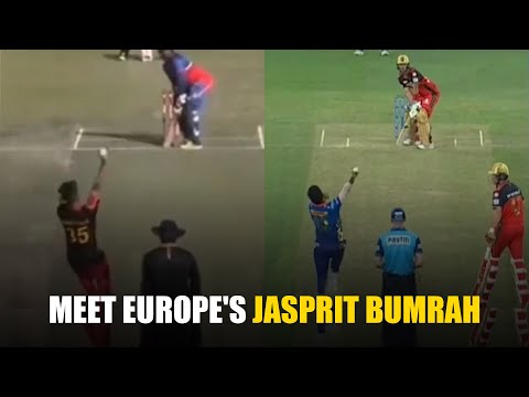 Meet Shahir Malikzai - The Jasprit Bumrah Of Europe Who Has Grabbed Many Eyeballs