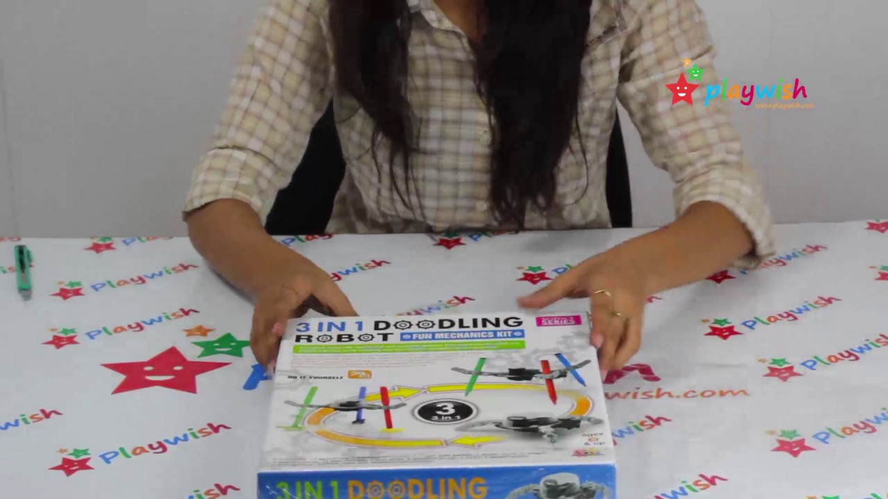 Kreslící robot 3v1