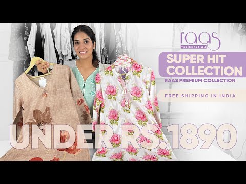 superhit summer special- Raas Premium Kurti | Anarkali | Jaipuri Kurt | Kurti Manufacturer | WowRaas