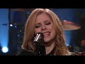 Avril Lavigne - Nobody's Home Acoustic LIVE