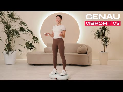 Виброплатформа Genau VibroFit V3 розовая - ForteMarket