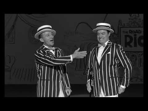 Bing Crosby & Bob Hope - Team Work ( 4k )