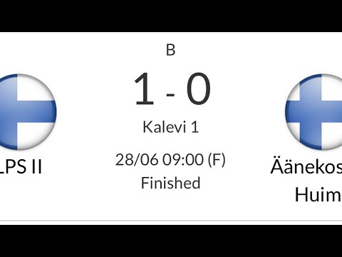 Pärnu Summer Cup 2018: LPS II - Äänekosken Huima 28.6.2018