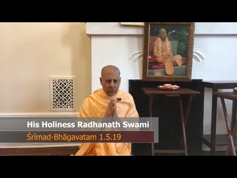 Unforgettable Ecstasy | Radhanath Swami speaks on SB 1.5.19 | NYC Harinama Ashram, 5/16/2019