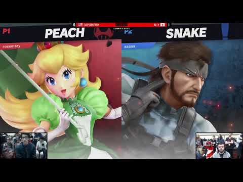 CaptainZack (Peach/Daisy) vs. Ally (Snake) - Genesis 6 - Top 64