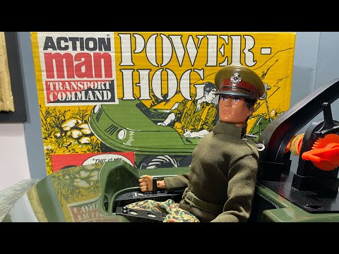 Action Man Power Hog.. Palitoy 1977.. 👍😎👍