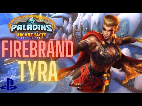 Paladins New Tyra Skin Using Mercy kill Talent l Casual PS4 Gameplay