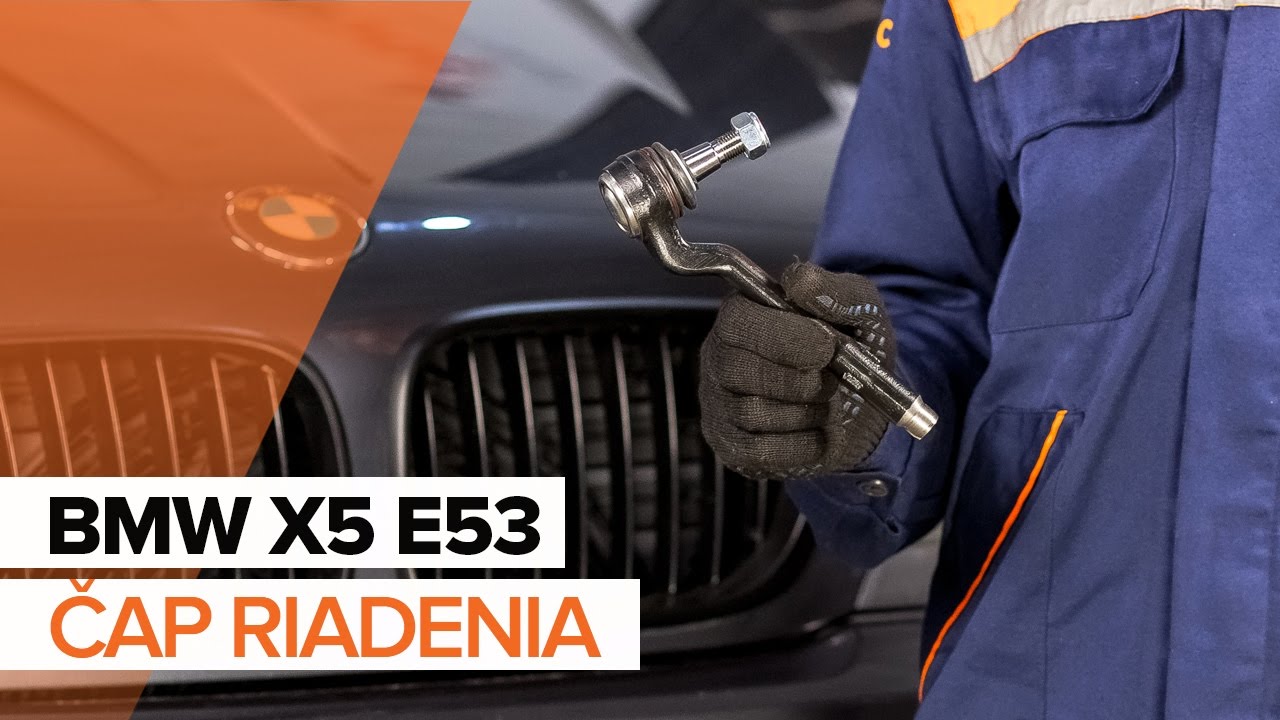 Ako vymeniť guľový čap riadenia na BMW X5 E53 – návod na výmenu