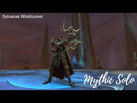 World of Warcraft - Sylvanas Windrunner Mythic - Solo Druid Balance (608 item level)