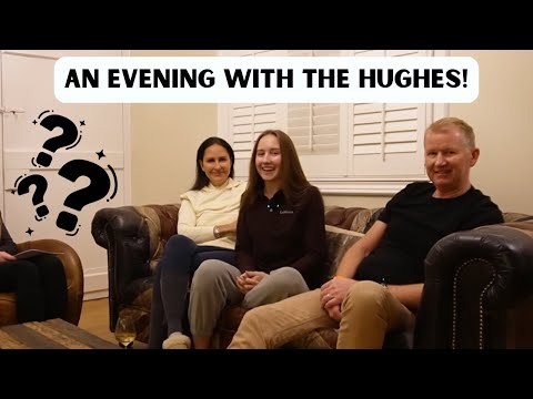 Growing up in a competitive equestrian family - Q&A evening with the HUGHES 🐎✨
