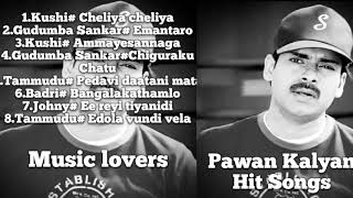 Pawan kalyan Hit Songs Telugu Pspk Super hit Songs