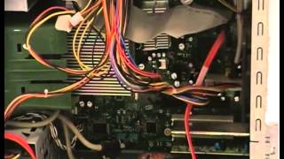 Cleaning Out An ATX PC Tower On A Gateway Desktop Computer
