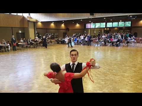 Finale TNW Landesmeisterschaft am 10.09.2017 der Jugend C Standard im Boston-Club