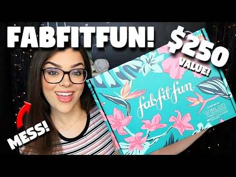 FAB or FLOP?! FabFitFun Summer 2019 Unboxing! + Im A MESS!