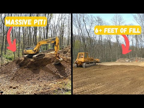 I needed over 6 FEET of FILL to build my DREAM WORKSHOP (Build Pt.3)