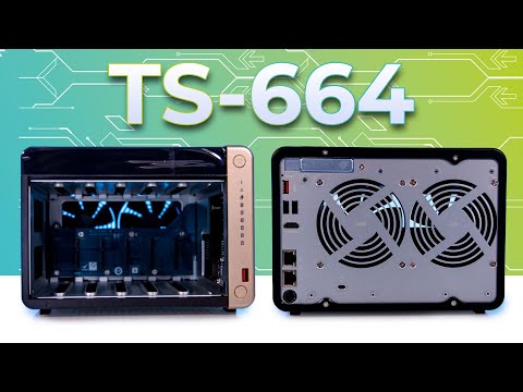 Servidor NAS para backup y nube privada en empresas - Review QNAP TS 664