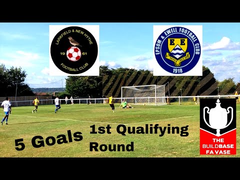 FA Vase 1st QR. Larkfield & New Hythe v Epsom & Ewell. 5 dramatic minutes and 3 goals at the end.