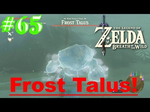The Legend of Zelda Breath of The Wild - Episode 65 - Frost Talus!
