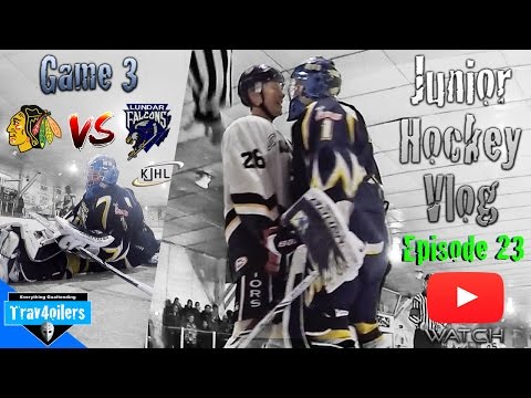 Junior Hockey Vlog Ep. 23 Mic'd | Playoffs Game 3 | Fighting To Keep The Season Alive | GoPro [HD]