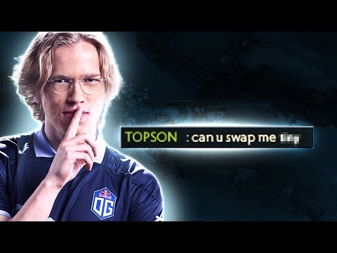 What made Topson SWAP to this hero...
