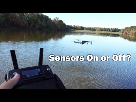 Flying Over Water - Downward Positioning Sensors On or Off?