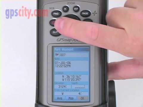 Garmin GPSMAP 76CSx & 76Cx : Waypoint Options @ gpscity.com