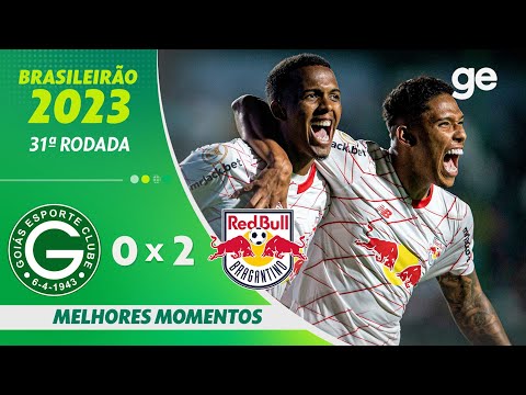 Gols e lances de Goiás x Red Bull Bragantino