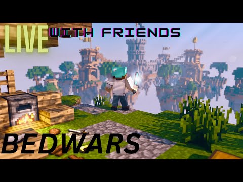 BestFriends Talks - Epic Minecraft Bed Wars Live Stream - Defend, Attack, and Dominate!