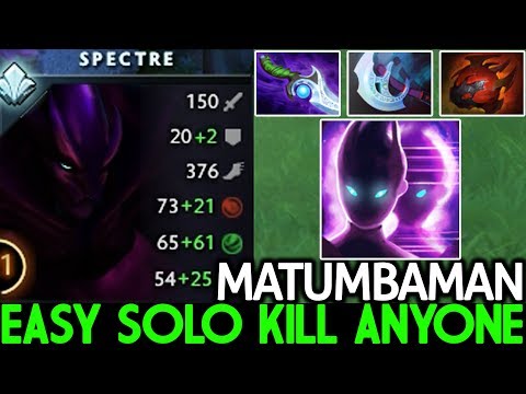 Matumbaman [Spectre] Too Easy Solo Kill Anyone Monster Unleashed 7.21 Dota 2