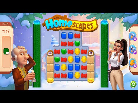 Homescapes - Level 1270 to 1274 Gameplay Walkthrough - New Update